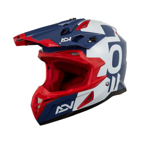 Casque cross EOLE pour moto tout-terrain et sorties enduro taille L 59-60cm