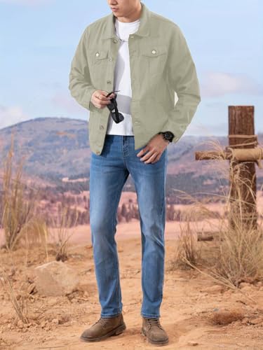 Image of TOPLOT Men's Jacket | Stylish Outerwear Design | Premium Quality | Regular Fit Structure | Comfortable Wear | Trendy Look Styling | Functional Layering | Perfect for Casual & Outdoor Wear (5266)
