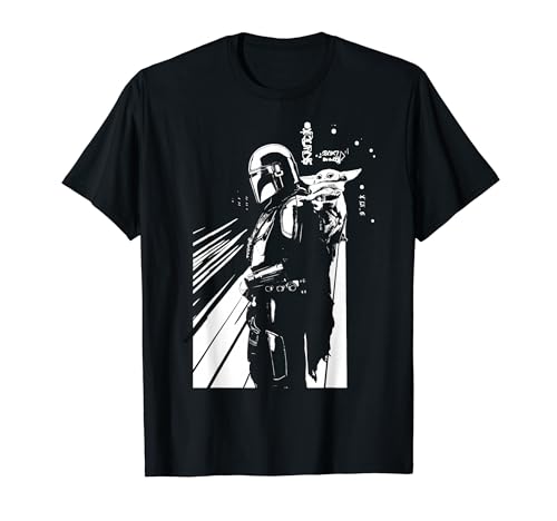 The Mandalorian And Grogu A Clan Of Two Monochrome Poster T�V���c