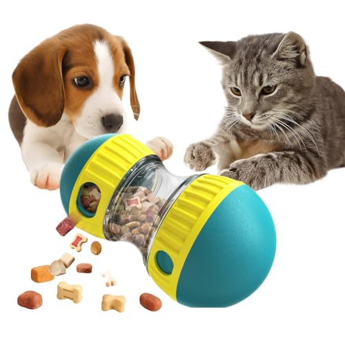 Interactive Pet Treat Dispenser Toy – Adjustable Puzzle Feeder Ball for Dogs & Cats – Slow Feeding, Enrichment and Mental Stimulation