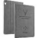 Produktbild MMLC iPad Pro 11 2018 Hülle Smart Cover Schutz Case Leder Tasche Etui,Auto Wake Sleep Stand Flip-Cover (Gray)