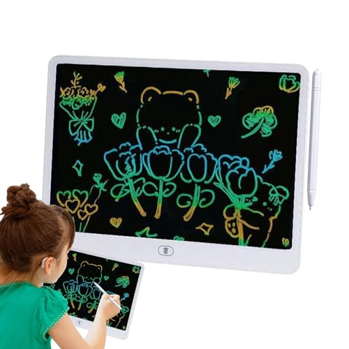 Almohadilla de escritura electrónica - tableta de dibujo para, tarjeta Doodle reutilizable | Juguete de aprendizaje de escritura a mano de 8.5 pulgadas, pantalla de escritura portátil para todos
