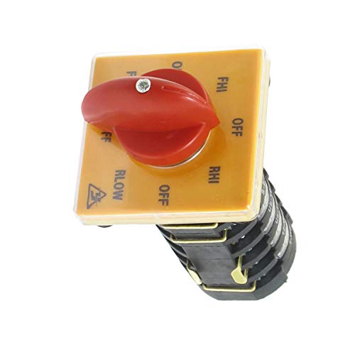 Aexit Latching 8 Relays Position AC 500V 25A 4KW Cam Combination Selector Switch Changeover Switch