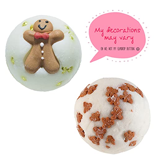 Bomb Cosmetics Silent Night Handmade Wrapped Bath & Body Gift Pack, Contains 5-Pieces, 610 g - Image 4