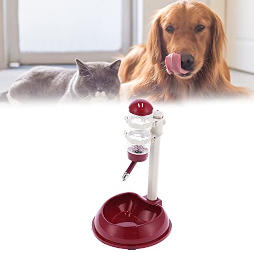 Fuente automática y comedero elevable para gatos y perros miniatura 7