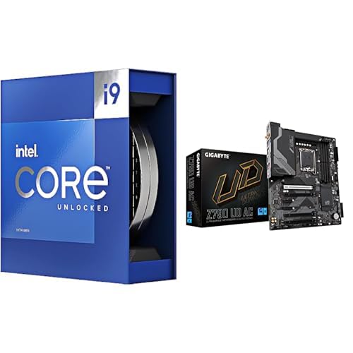 Image of Intel Core i9-13900K Desktop Processor + GIGABYTE Z790 Motherboard