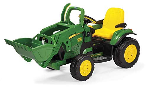 John Deere Ground Loader, Peg-Pérego, Verde/Amarelo