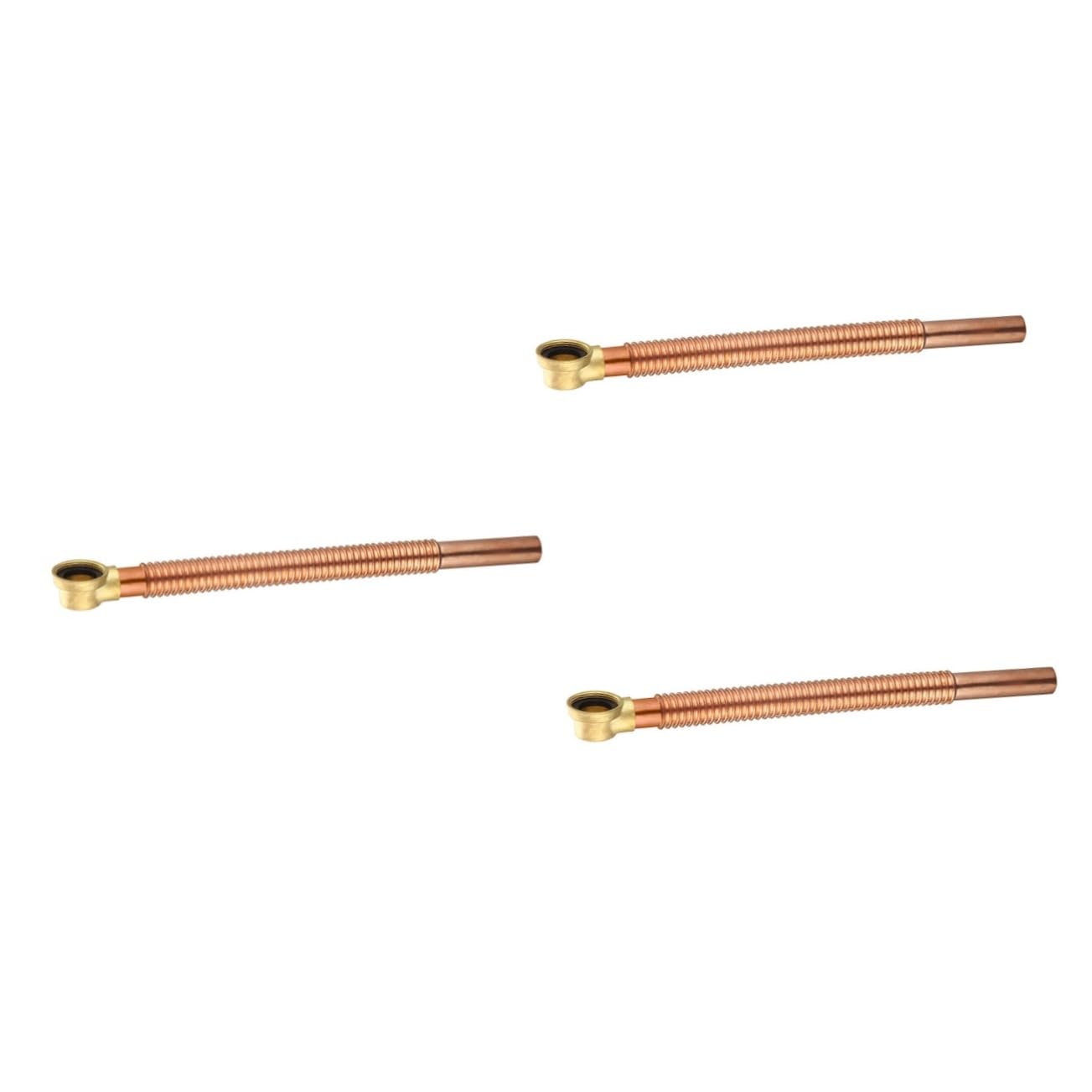 Angoily 3stücke Tub Drain Flexibler Abfluss Schlauch Aus Kupfer Badezimmer Badewannen Zubehör Anti-verstopfungssystem Einfache Installation