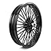 TOFR 21x3.5 Front Wheel Rim 36 Fat King Spokes Tubeless For Harley Touring 2000-2008 Road King Street Glide Road Glide Electra Glide 2001 2002 2003 2004 2005 2006 With 11.5