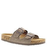 Skechers Women's Memory Foam Double Strap Sandal Taupe 10 M US