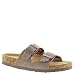 Skechers Women's Memory Foam Double Strap Sandal,Taupe,10 M US