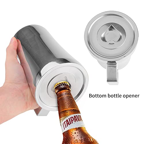 Daddynme Stainless Steel Coffee Mug, 304 Coffee Mug, Double Wall Beer Stein, Tumbler With Handle, Insulated Beer Mug With Beer Opener,Beer Gifts For Men (20 Oz) #TOP1