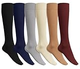 Winterlace Women’s Trouser Socks, Opaque Stretchy...