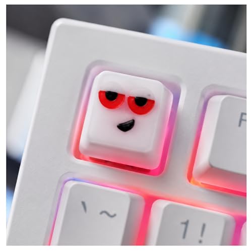 2 Pack Stoned Face Artisan Keycaps - 3D OEM Profile
