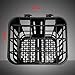 predolo Bicycle Basket Sundries Organizer Stable Easy Installation,with Lid,Container,Bike Cargo Basket for Riding Shopping Outdoor