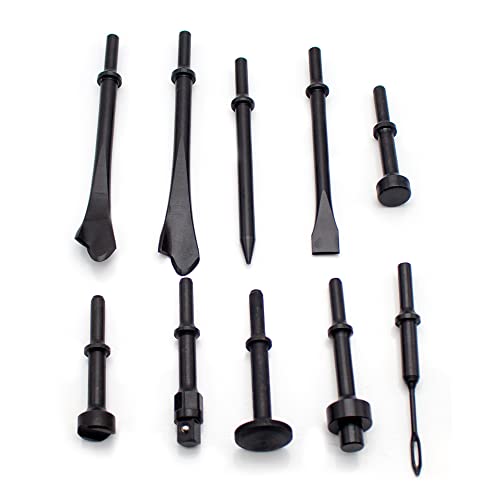 Chisel plat et joint à rotule Toplionace pour kit marteau pneumatique - 7