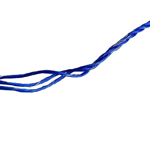 Miniatura 8 de Alambre de esgrima eléctrico Polilambre de 1312 pies, 1,312.3ft, 6 conductores, color azul, 6.5 x 6.5 x 8.1in, largo x ancho x alto