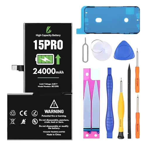 LL TRADER iPhone 15 Pro Battery Replacement Kit