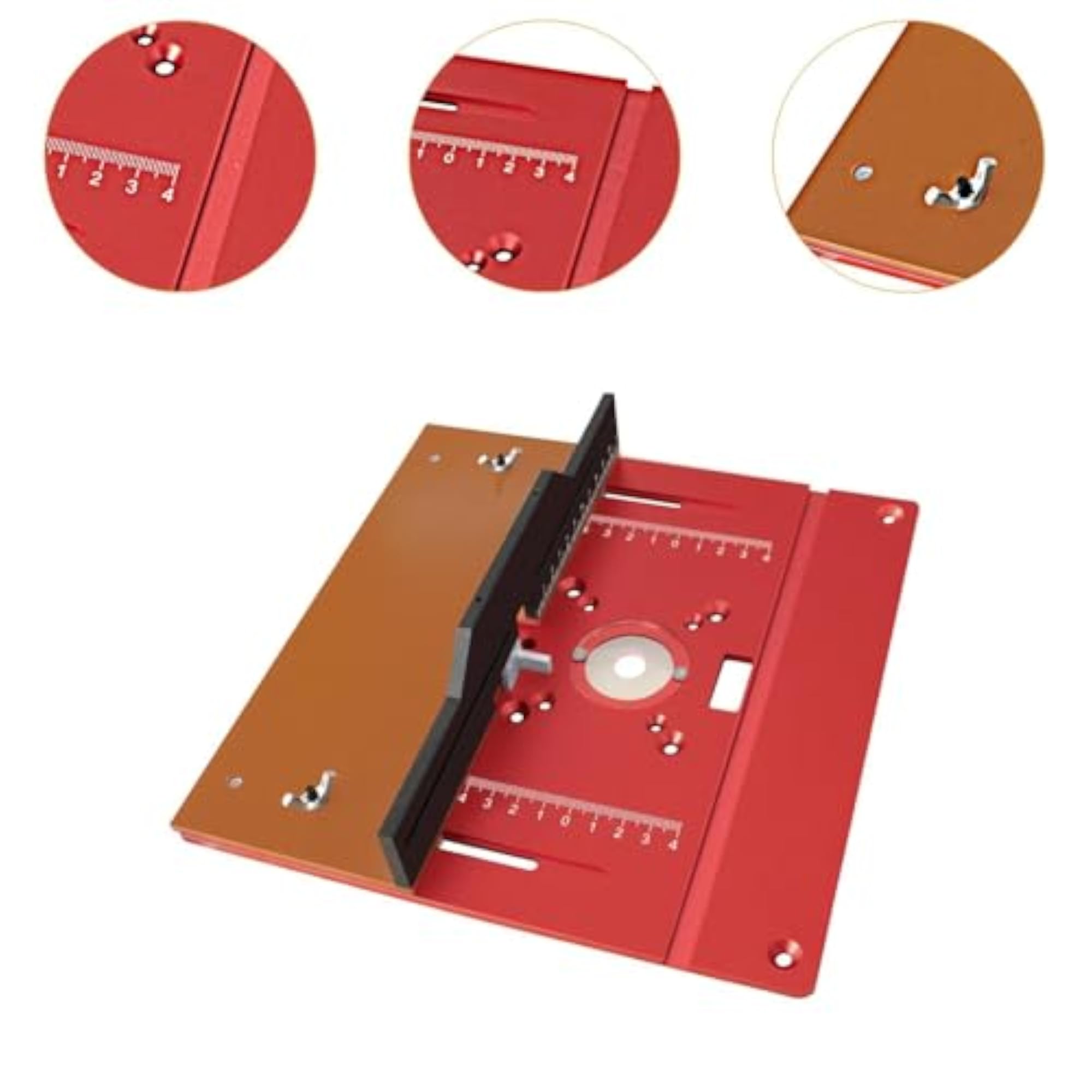 Router Table Insert Flip Plate Portable