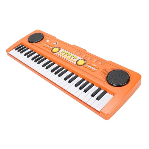RASTKY Piano y Grabadora con Teclado Ancho, 49 Teclas, Alimentación USB, 16 Tonos, Ideal para Educación Musical para Niños