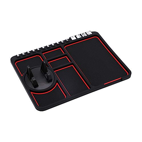 Anti-Slip Car Car Dashboard Sticky Anti-Slip PVC Mat Non-Slip Sticky Pad for Phone Sunglasses Holder Car Styling Interior Accessories