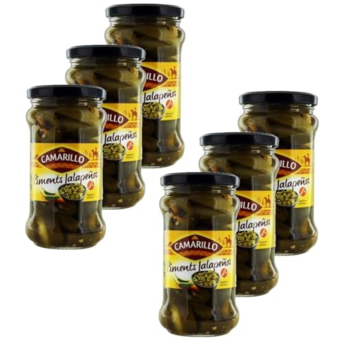 Camarillo - Lot 6x Piments jalapenos - Pot 280g
