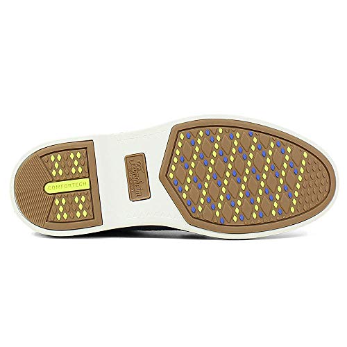 Florsheim Boy's Supacush Plain Toe Ox, Jr. (Toddler/Little Kid/Big Kid) Navy Suede/White Sole 11.5 Little Kid M #TOP2