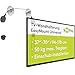 Goobay 63490 TV Wandhalterung Fernseher Halterung 37 - 70 Zoll (94 - 178 cm) Kabelsystem universelle Fernsehhalterung TV VESA Wandhalterung TV 50 kg