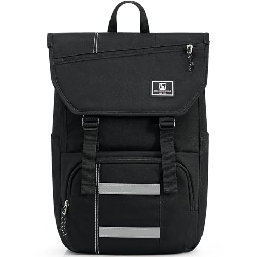 OIWAS Travel Backpack for Women Men 15.6 Inch Laptop Backpack Lightweight Flap Backpack Business Work Computer Backpacks Travel Outdoor Casual Daypack