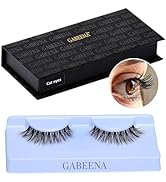 GABEENÁ Self Adhesive False Eyelashes - Pair of Faux Eyelashes for Women Comes in a Box, Waterpro...