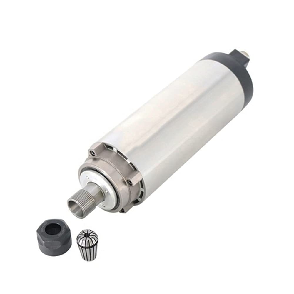 ATO CNC Spindle Motor 3 Phase 2.2kW 220V 8A Air Cooled CNC Spindle Motor, Φ80mm ER20 24000rpm 400Hz Spindle Motor, for CNC Router Machine (2.2kW, 24000rpm)