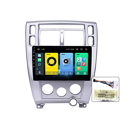 CIVDW Android 10 Radio de coche para Hyundai Tucson 2004-2009 coche estéreo GPS navegación 9 pulgadas pantalla táctil soporte 5G WiFi Bluetooth volante Control FM RDS DSP/Carplay