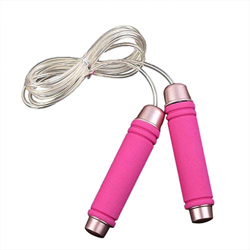 XGao Weighted Jump Rope Rapid Speed Rope Adjustable PVC Wire Rope with Bearing