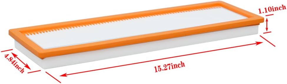 RE198488 Cabin Air Filter Fits For JD Tractor 5525 5320 5325 5420 5425 5525 5725 6110D 6115D 6140D 6603 Replaces OE# PA30086 WP10160 RE73220 (Set of 4)