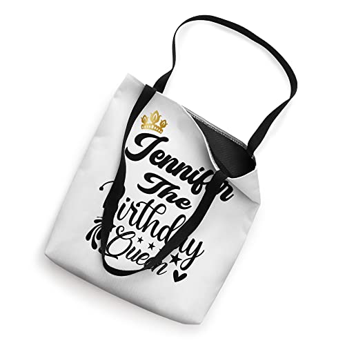 Bolso tote para mujer: 'Jennifer, la reina del cumpleaños' miniatura 2