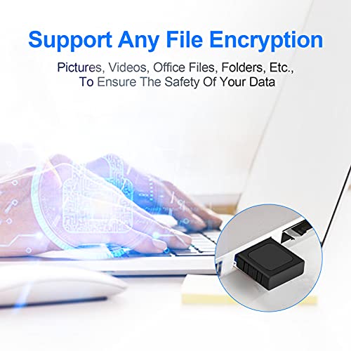 JIAN BOLAND USB Fingerprint Reader 360° Touch Speedy Matching Multi Biometric Windows Security Key for Win 7 8 10 Windows Hello PC & Laptop - Thumbnail 7