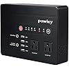 powkey 200Watt Portable Power Bank with AC Outlet, Rechargeable Backup Lithium Battery, 110V Pure Sine Wave AC Outlet…