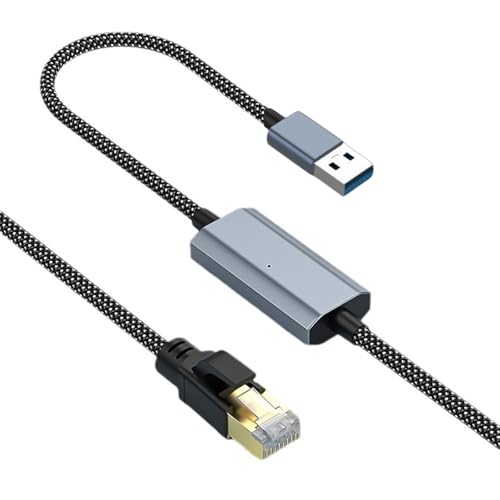 Gigabit Ethernet USB3.0 Networking Adapter Heat Dissipation Nylon Weave Not More Disconnections