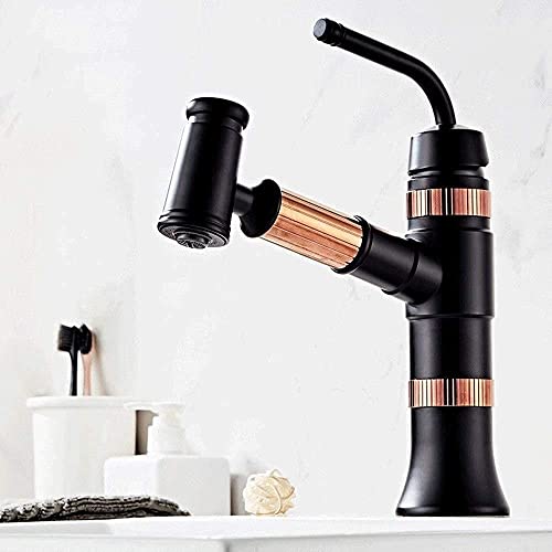 Robinet de salle de bain extensible en laiton pour simplifier la routine