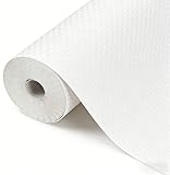 Schubladenmatte, Klebefreie Küchenschubladenmatte, Antirutschmatte, wasserdichte Matte, Kühlschrankmatte, Antirutsch- und wasserdichte Kühlschrankmatte Weiß (30 x 200 cm)