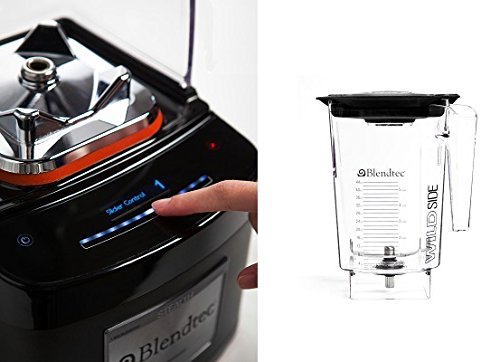Blendtec stealth blender in use