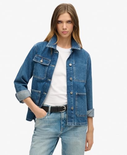 Veste en jean femme Superdry Chore - vue 3