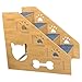 Gralara Pet Dog Stairs Ladder Cat Stairs Lightweight Anti Slip Versatile Dogs Ramp Portable Dogs Steps Dog Ladder for Indoor High Bed, 4 Layers