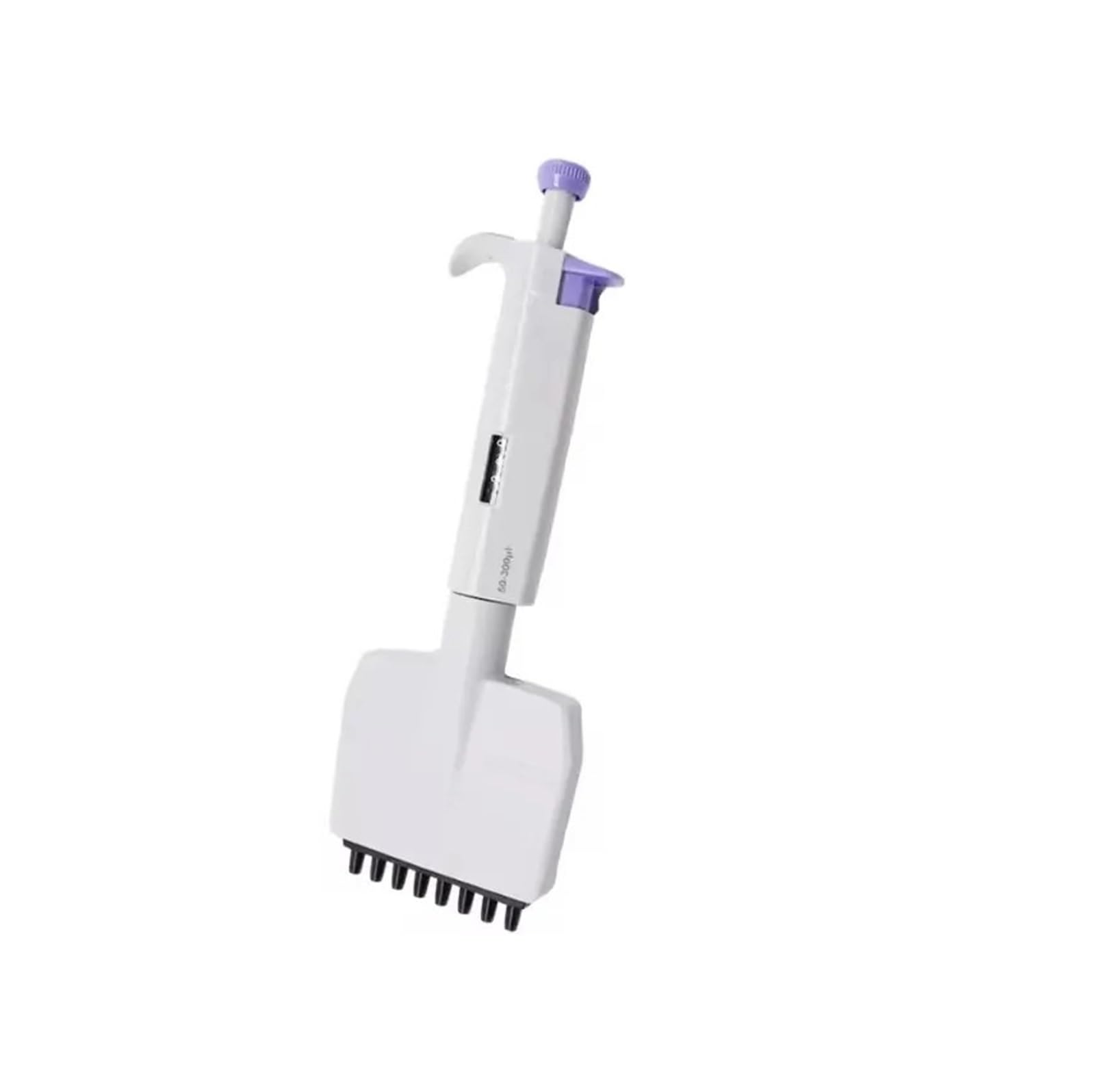 JXYQ Lab Micropipette, Manual Adjustalbe 8/12 Channel Multichannel Pipette MicroPipette 121°C Laboratory Pipette(8channel0.5-10ul)