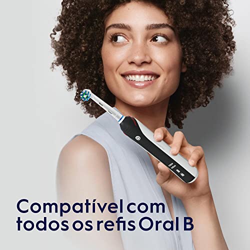Oral-B Pro 2000 Sensi Ultrafino - Escova Elétrica Recarregável, 220V + 1 Refil Sensi Ultrafino