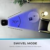 Daewoo 2-in-1 Bladeless Cooling Fan & Air Purifier with HEPA Filter, Quiet Oscillation, AI Smart Mode, Timer, Sleep Function & Remote — Ideal for Home & Office Use - Image 5