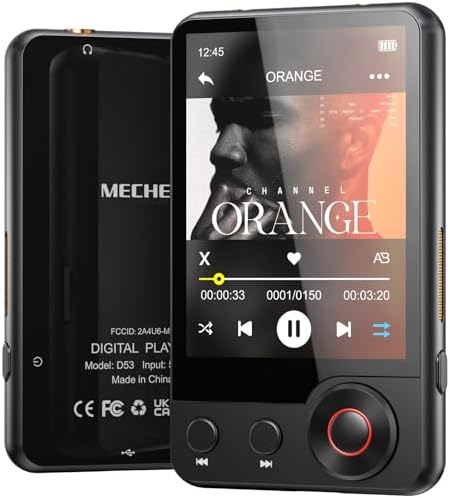 ECHEN 64GB P3 Player Bluetooth 5.3 With 2.4" Full Touch Screen
