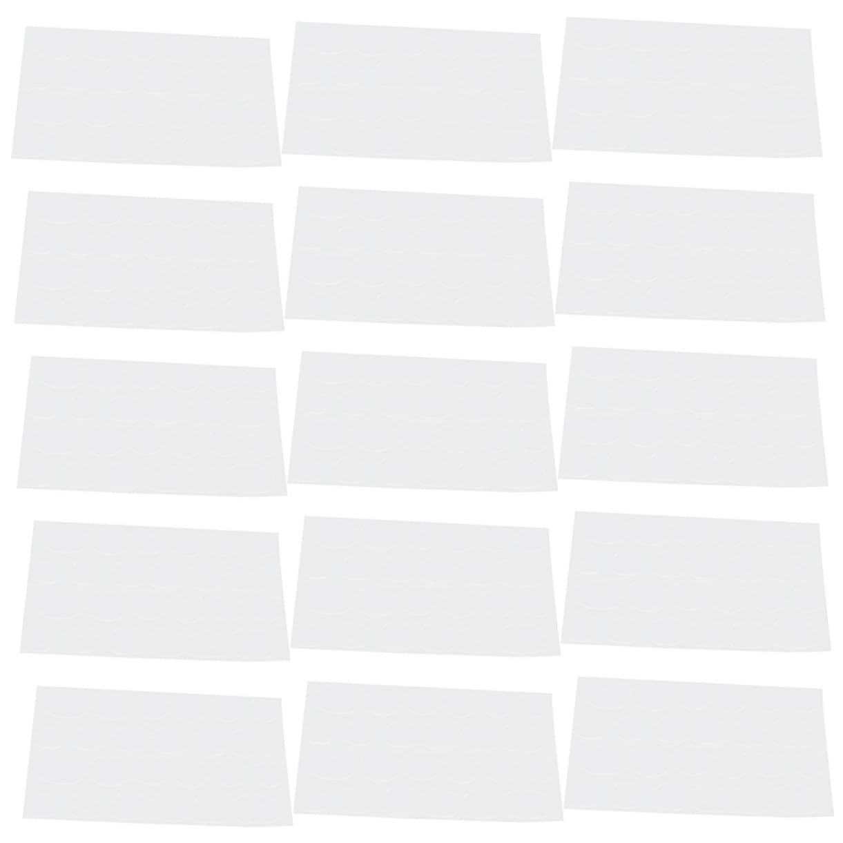 HAPINARY Fake Nails 100pcs Adhesive Nail Stickers Press-on Double-Sided Adhesive Easy to Apply