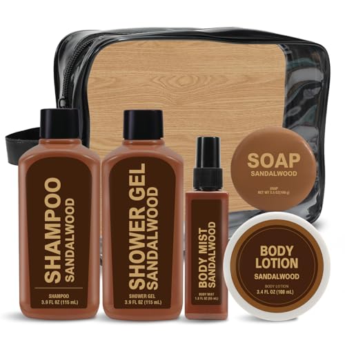Christmas Men's Gift Set: Bath & Body Travel Size