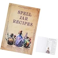 Libro de recetas de tarro de hechizos | Libro de hechizos de con